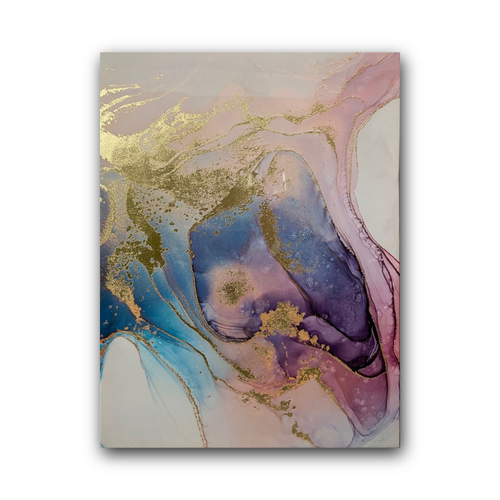 【Raffinart】LUCE Canvas Art mixture of blue and purple paints［600mm × 800mm］｜ルーチェ キャンバス アート アートポスター インテリア＜br /＞【受注生産品】【発送までに 約7-10営業日】【「Raffinart」以外の商品と同送不可】 20,075円