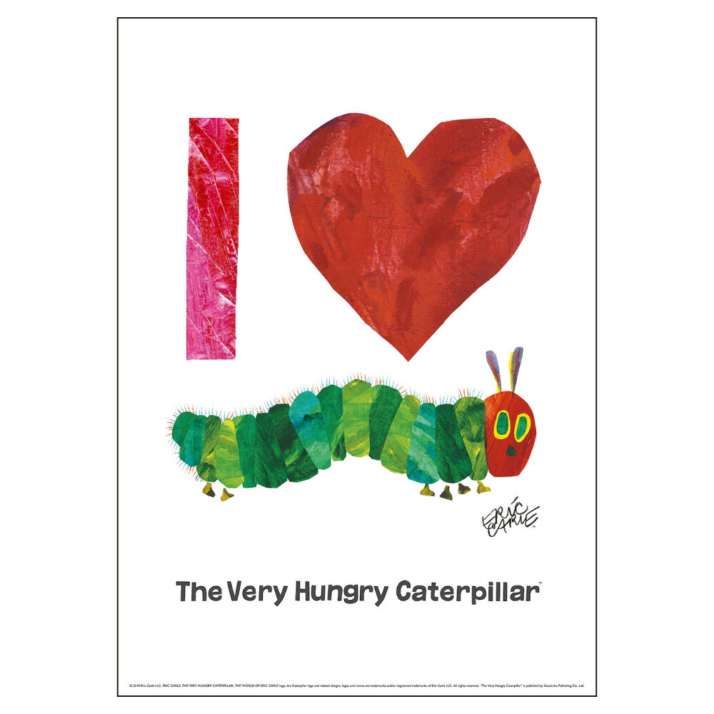 楽天市場 エリック カール Eric Carle B4サイズ ポスター Alphabets はらぺこあおむし El Commun Online Shop