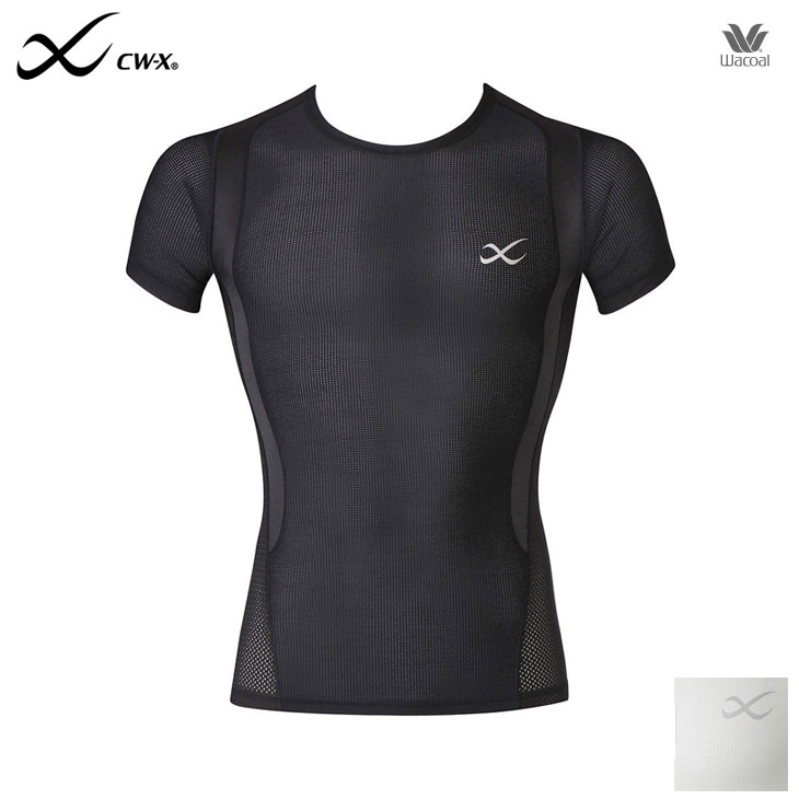 JYURYU　メッシュタイプ　丸首　半袖　/ワコール　JAO395 01jao395.jpg