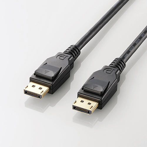 楽天市場】エレコム DisplayPort (TM) 1.4対応 ケーブル 1.0m 