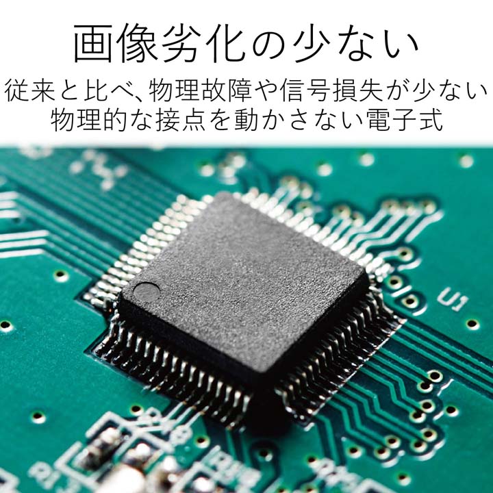 サイズ交換ＯＫ】 エレコム HDMI切替器 2入力1出力 HDMI 切替器 HDMIケーブル1m 付属 簡易パッケージ ブラック DH-SW21BK  E www.tsujide.co.jp