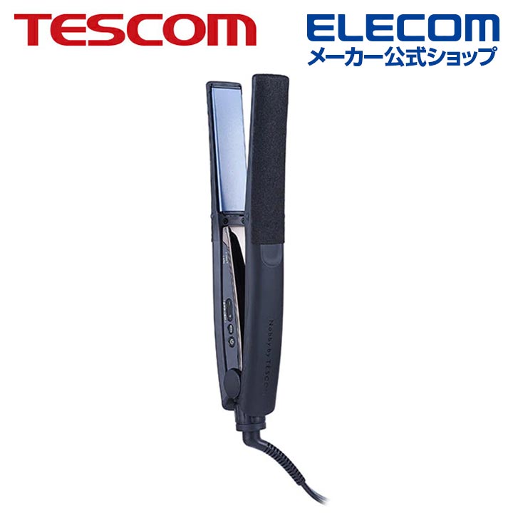 楽天市場】TESCOM プロフェッショナル プロテクト イオン ストレートアイロン マイナスイオン プラスイオン 25ミリ ノビーバイ ヘアーアイロン  幅 25mm 海外対応 温度調整 ツヤ 静電気 美容室 薄型 アレンジ テスコム NIS500A-H : エレコムダイレクトショップ