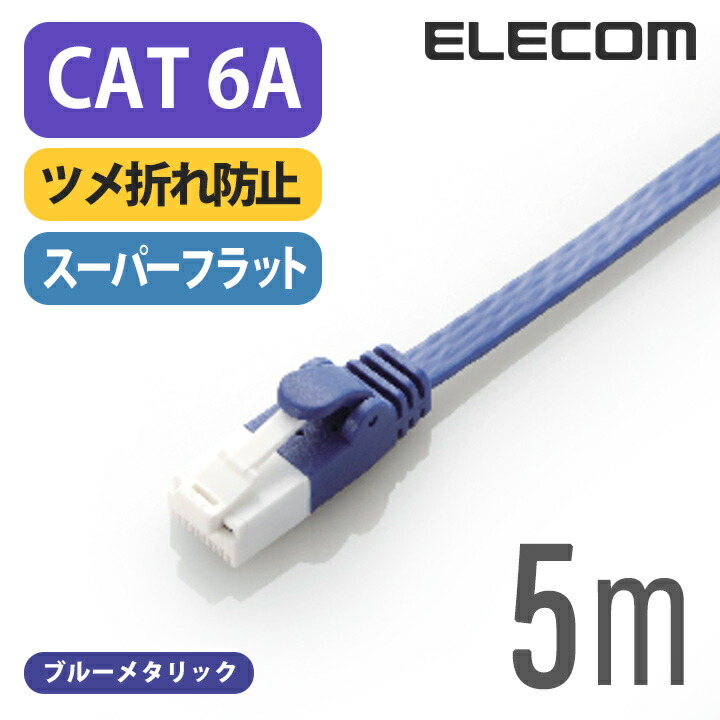 受注生産品】 エレコム LANケーブル CAT8 2mと1m 2本セット sushitai