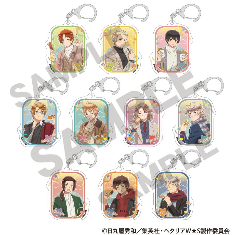 楽天市場】ヘタリア マスコットキーチェーン2 Hetalia アニメ