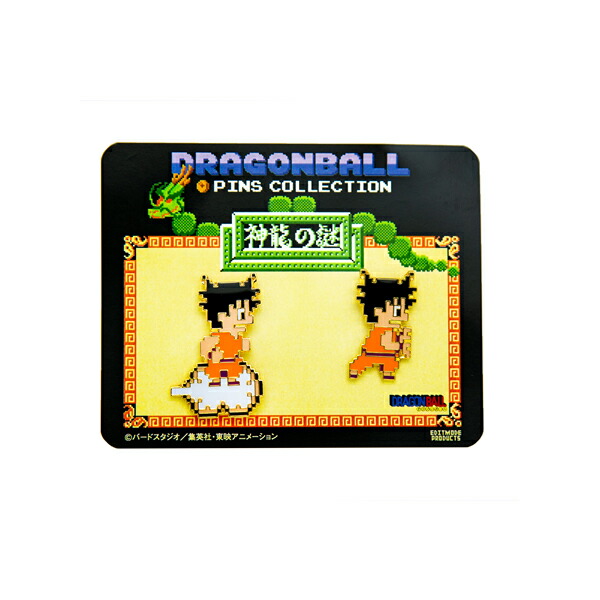 楽天市場 ドラゴンボール 神龍の謎 ピンズセットc 悟空 筋斗雲 悟空 カメハメ波 Electric Toys 楽天市場店