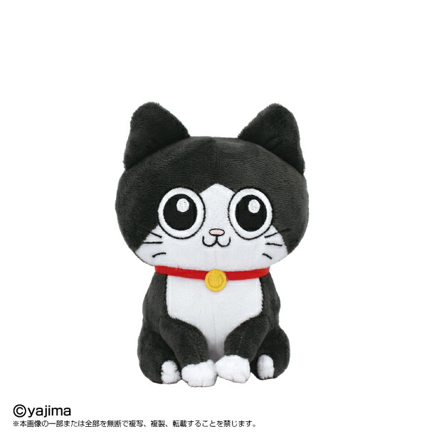 on the glass 猫 ぬいぐるみ Pun-chan, the old man who reincarnated as a cat, life-size