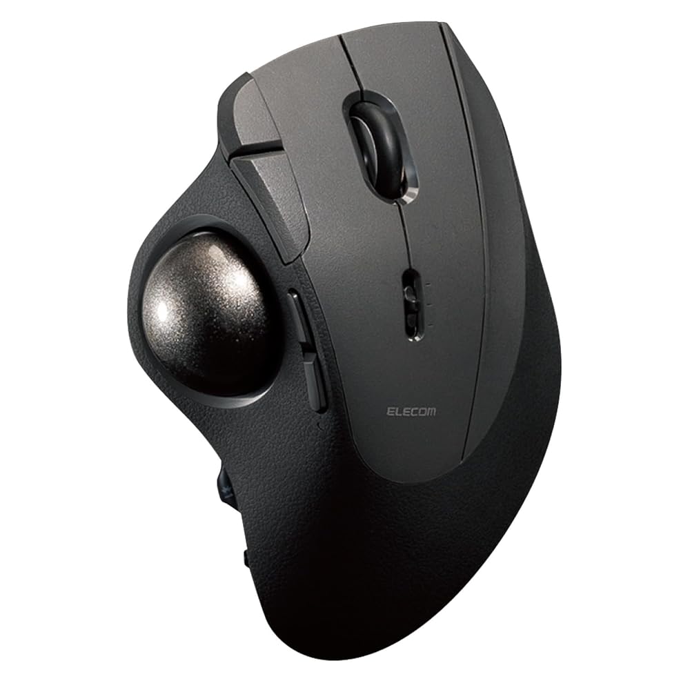 エレコム トラックボール二十日鼠 IST PRO 静音 マルチ繋ぎ合わせる Bluetooth 無線電話2.4GHz 有線 最大限度6台うつり変わり ベアリングうしろ押し 10名取り草 チルトホイール オンボードメモリ