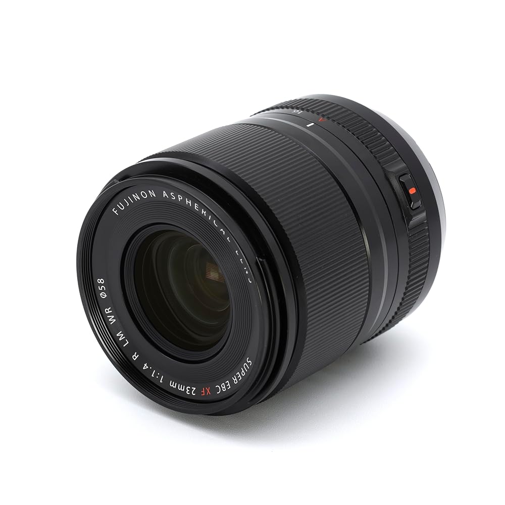 富士フイルム(FUJIFILM) X 取り替えっこ水晶体 フジノン 単興味の中心 広角 大差しわたし 23粍 F1.4 防塵防滴耐低温 直線的原動機(静音) 絞り輪っか F XF23MMF1.4 R LM WR