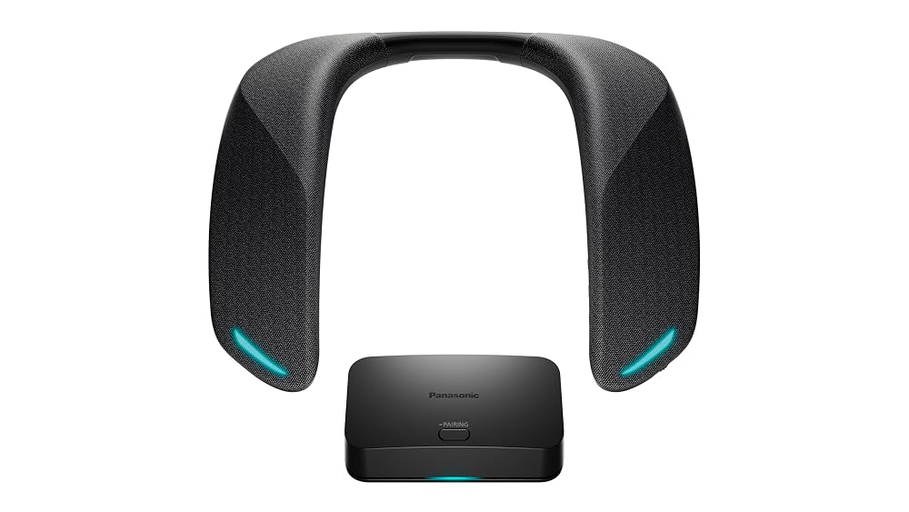 パナソニック ゲーミングネックスピーカー SC-GNW10S ワイヤレスモデル Bluetooth SOUNDSLAYER 4ch リアルサラウンド ボイスチャット ブラック|Electric UNAGI