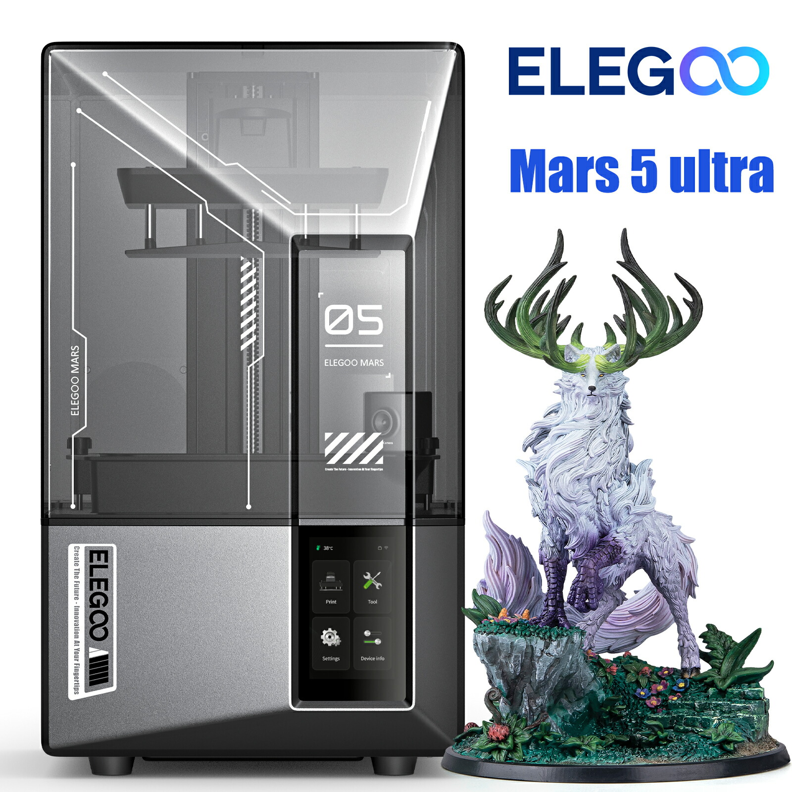 楽天市場】Anycubic Photon Mono4K 光造形式LCD 3Dプリンター【正規