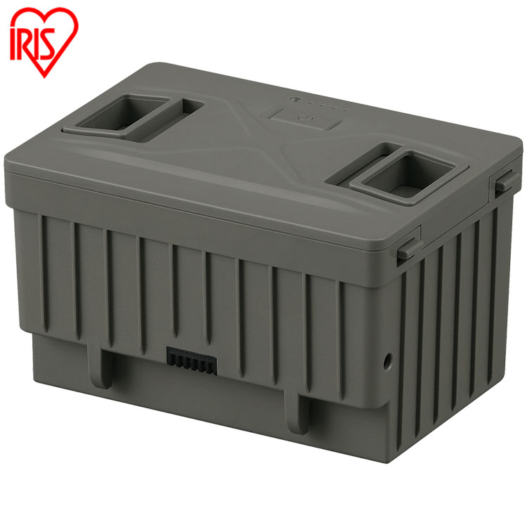 ポータブル冷蔵庫リチウムバッテリー RBL111156 グレー バッテリー 大容量 15600mAh 充電式 車用冷蔵庫 車載冷蔵庫 ポータブル冷蔵庫 専用 電池 別売り パーツ アクセサリ 交換 部品 IPD-B2A IPDW-B3A アイリスオーヤマ[2607SO]｜OA&rsquo;Z