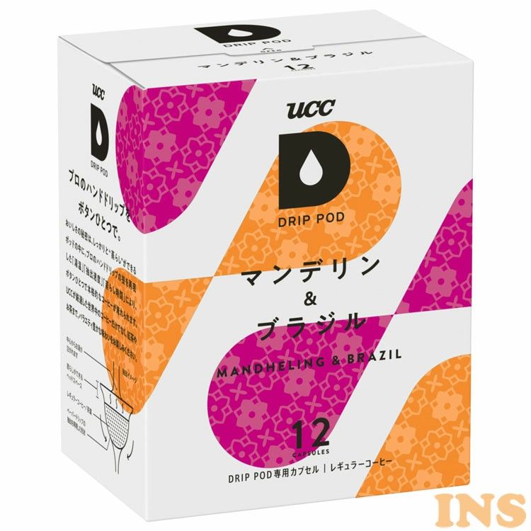 楽天市場】コーヒー カプセル ドリップポッド UCC 12杯分