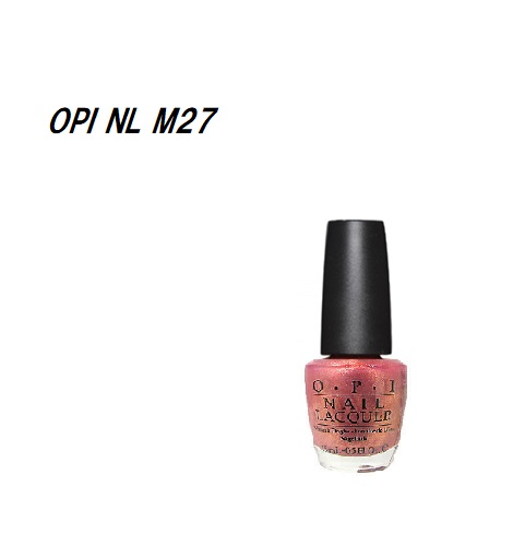 楽天市場 Opi ネイルカラー Nl M27 15ml Cozu Melted In The Sun オーピーアイ セルフネイル マニキュア ｏｐｉ カラー ネイルカラー ネイルポリッシュ パール オレンジ ピンク シルバー 新品 送料無料 Lエル