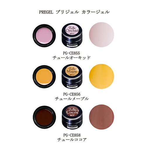 楽天市場】ジェルネイル ネイル プリジェル カラージェル PREGEL 