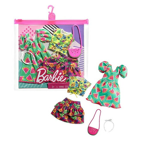 ❤︎バービー 人形 用 ❤︎バービー ベーシック ルック 服　バッグ　アクセサリー ❤︎バービー 人形 用 ❤︎バービー ベーシック ルック 服