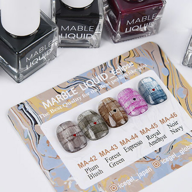 楽天市場】【ガードジェルプレゼント】アイスジェル ICE GEL マーブル