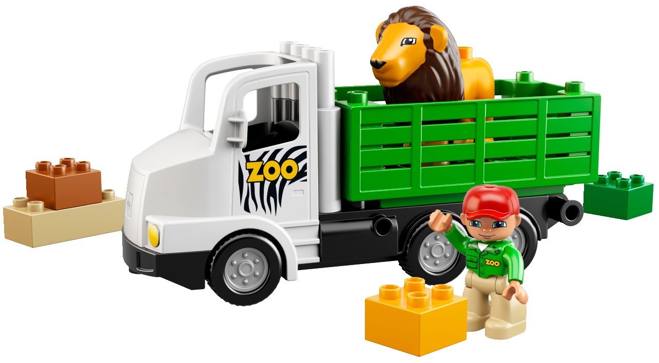 楽天市場 送料無料 新品 Lego レゴ デュプロ どうぶつえんトラック 6172 Lエル