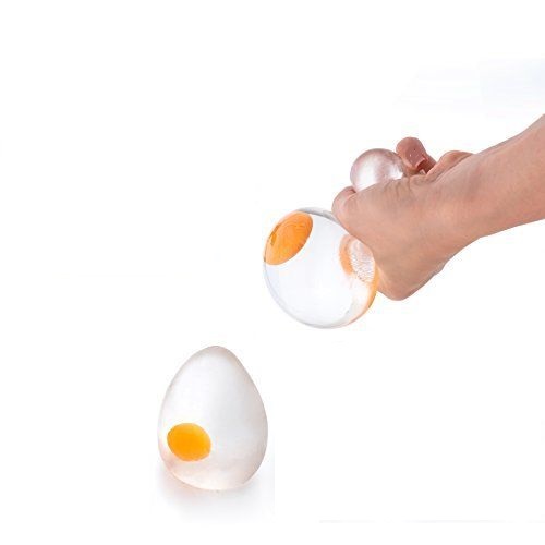 楽天市場 送料無料 スクイーズ エッグ スプラットボール 低反発 卵 おもちゃ かわいい ストラップ 握る ストレス解消 もちもち 新品 ランダム Lエル