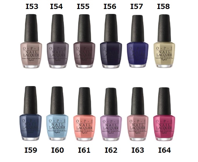 楽天市場 Opi ネイル マニキュア ネイルラッカー アイスランドコレクション Nl I53 I54 I55 I56 I57 I58 I59 I60 I61 I62 I63 I64 各15ml ネイルカラー セルフネイル ネイルポリッシュ Iceland Collection オーピーアイ 新品 送料無料 Lエル