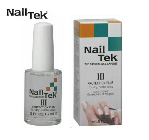 楽天市場 ネイルテック Nail Tek プロテクションプラス Iii 15ml トップコート ベースコート ストレンスナー 3役 セルフネイル ハードナー 新品 送料無料 Lエル