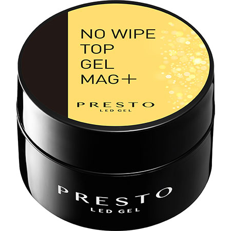 presto プレスト ノンワイプトップジェル WEB限定 PRESTO ブラッシュオンノーワイプトップジェル 80g | Nail