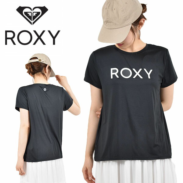 ラッシュガード レディース ロキシー 水陸両用 半袖tシャツ Roxy Oneself 半袖 Uvカット 紫外線対策 プリントtシャツ ラッシュ ガード ウェア サーフィン ボディボード プール リゾート 海水浴 トレーニング アウトドア Rst 22春夏新作 Off 激安人気新品