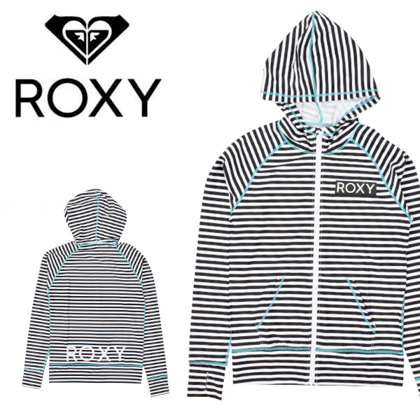 卸売 水着 ボーダー Parka Rashie レディース ロキシー Roxy ラッシュパーカー 長袖 送料無料 ロゴ 10 Off Rly5023 プール 海水浴 サーフィン ビーチウェア ラッシュガード パーカー 紫外線対策 Uvカット 定番 Www Wbnt Com