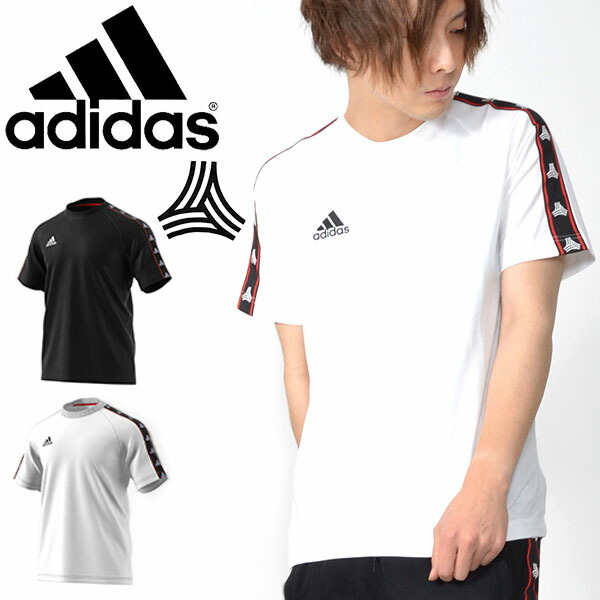 楽天市場 40 Off 半袖 Tシャツ アディダス Adidas メンズ Tango Street テープtシャツ スポーツウェア サッカー フットボール トレーニング ウェア Fvu93 あす楽対応 エレファント靴店