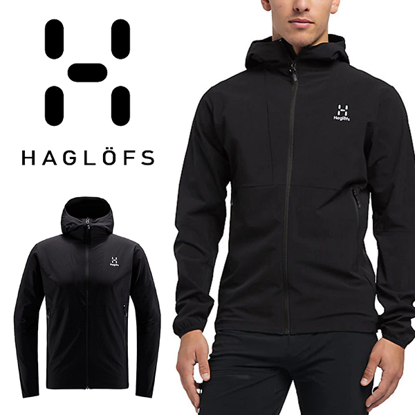 楽天市場 送料無料 ストレッチ ソフトシェル ジャケット Haglofs ホグロフス Treeko Hood トレッコ フード ジャケット メンズ 春新作 マウンテン クライミング 国内正規品 エレファント靴店