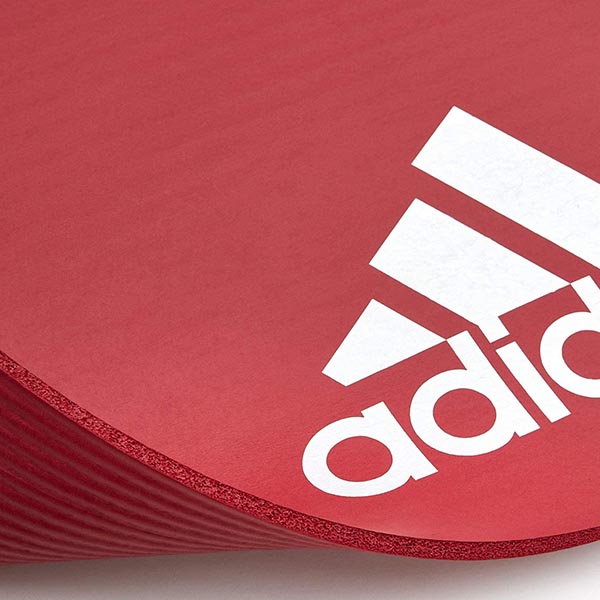 アディダス adidas ヨガ マット 7mm ストレッチマット ヨガマット エクササイズ [ギフト/プレゼント/ご褒美] トレーニング ピラティス  エクササイズマット フィットネスマット ADMT-11014RD 送料無料 宅トレ トレーニングマット トレーニング器具 レッド ストレッチ