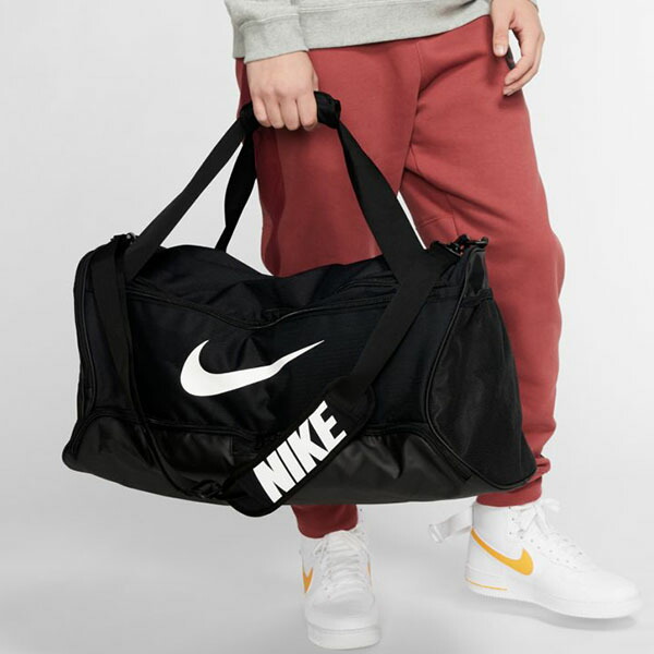楽天市場 大容量 ダッフルバッグ ナイキ Nike ブラジリア ダッフル M 60l ボストンバッグ スポーツバッグ ショルダーバッグ バッグ 遠征 合宿 部活 クラブ ジム 旅行 ブラック 黒 Ba5955 25 Off エレファント靴店