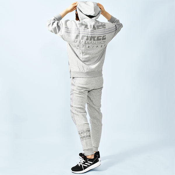 楽天市場 送料無料 アディダス レディース スウェット 上下セット Adidas W Wording フルジップ パーカー ロングパンツ ジャージ スエット セットアップ 上下組 スポーツウェア スポーツカジュアル 3本ライン 21秋新作 得割25 Bn676 Bn673 エレファント靴店