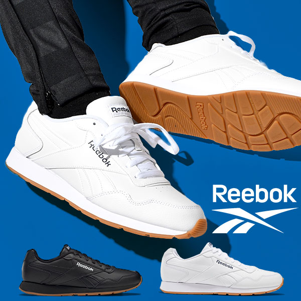 楽天市場 送料無料 本革 レザー リーボック スニーカー Reebok メンズ Reebok Royal Glide ローカット シューズ 靴 21秋新作 得割 Dv5411 Dv5412 エレファント靴店