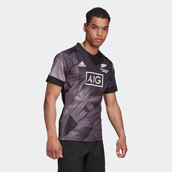 送料無料 アディダス メンズ 半袖 Tシャツ Adidas オールブラックス Sevens レプリカジャージー All Blacks 7人制ラグビー ユニフォーム サポーター Salon Raquet De