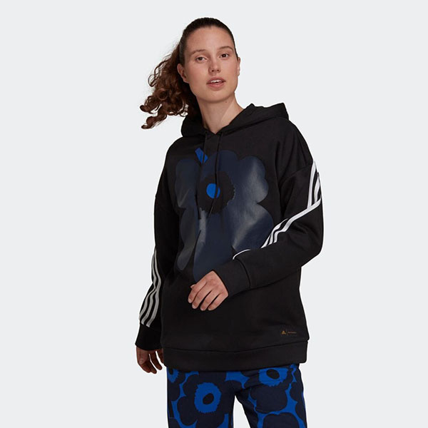 超歓迎された Adidas Marimekko ୭コラボ ウニッコフーディl トレーナー スウェット Williamsav Com