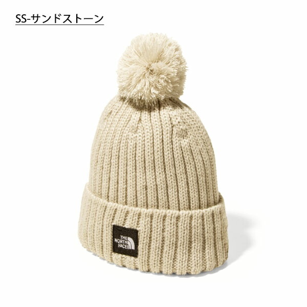 ゆうパケット対応可能!ノースフェイスポンポン付きニット帽キッズTHENORTHFACEBabyCappuchoLidベビー1歳2歳カプッチョリッドニットキャップ帽子子供2022秋冬新色防寒nnb41800