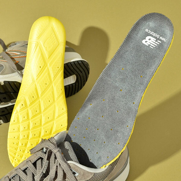 スニーカー[NEW BALANCE] 関税込送料無料 編み込み ラバーソール ローカットスニーカー レザー スエードアッパー Walking Fresh