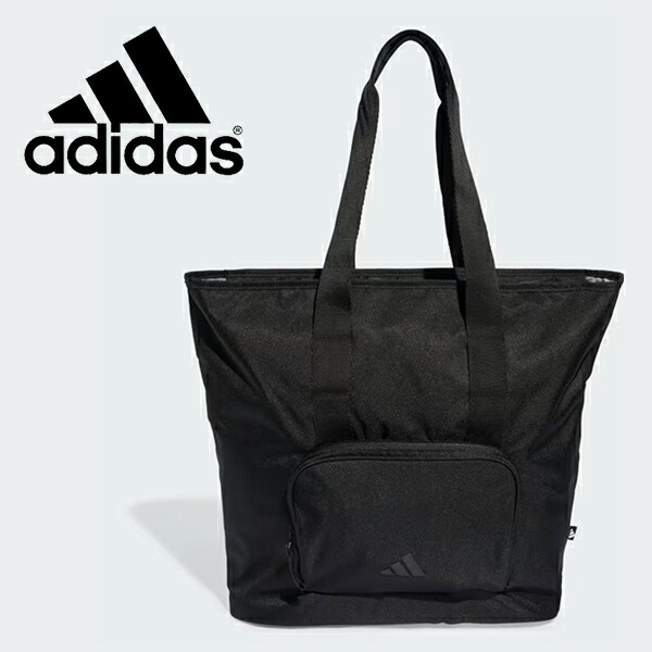 adidas ブラック トートバッグ 大容量 adidas アディダス トートバッグ ジムバッグ ヨガバッグ
