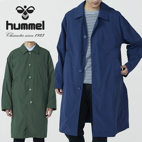 送料無料 ヒュンメル メンズ パッカブル コート hummel PLAY 軽量パッカブル ロングコート 撥水 上着 ジャケット アウター スポーツカジュアル スポカジ HAW2198 11,880円