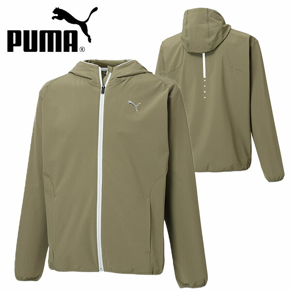 送料無料 プーマ メンズ ウインドブレーカー PUMA FLEX STRETCH ウーブン JKT ナイロン ジャージ スポーツウェア トレーニング ウェア ランニング ジョギング 2026春夏新作 528933