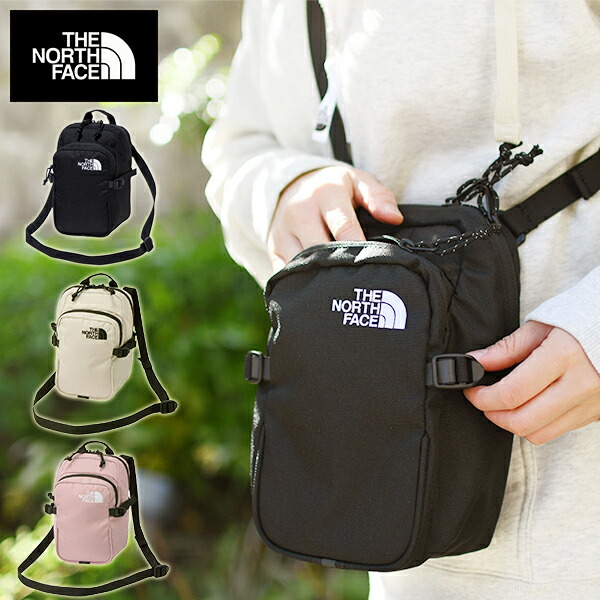 ネコポス発送！送料無料 ノースフェイス サコッシュ ショルダーポーチ レディース メンズ 3L THE NORTH FACE ボルダーミニショルダー Boulder Mini Shoulder ブラック 黒 NM72358 2026春夏新色