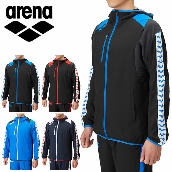 arena アリーナ 青 L 防風ジャケット パーカー 新品 未使用 楽天市場】【公式】アリーナ 【チームウェア】 布帛ジャケット