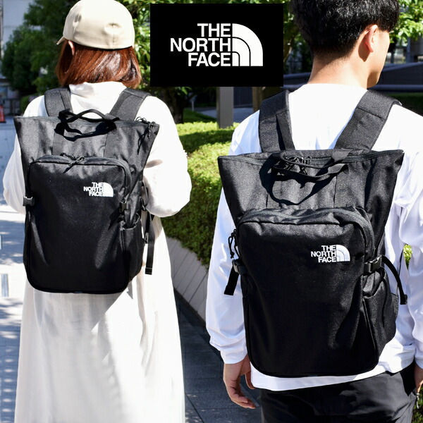 送料無料 ノースフェイス リュックサック レディース メンズ THE NORTH FACE Boulder Tote Pack ボルダートートパック 22L ブラック 黒 バックパック NM72357