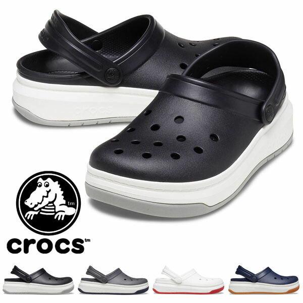 楽天市場 送料無料 サンダル クロックス Crocs クロックバンド フル フォース クロッグ メンズ レディース スポーツサンダル クロッグサンダル シューズ 靴 Crocband Full Force Clog 6122 日本正規品 エレファント靴店