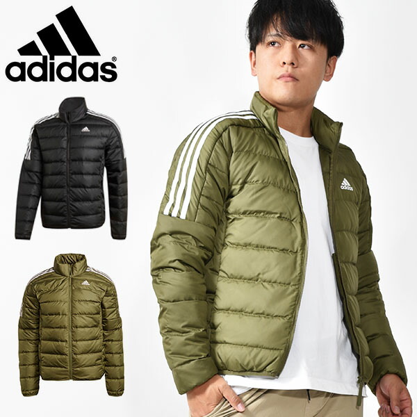楽天市場 30 Off 送料無料 アディダス ダウンジャケット Adidas メンズ Essentials Down Jacket ジャケット アウター ジャンパー アウトドアジャケット 防寒 ウェア 3本ライン Izg13 エレファント靴店