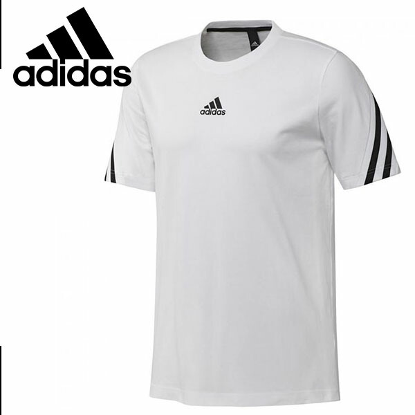 楽天市場 アディダス 半袖 Tシャツ Adidas メンズ M 3st Tape Tee スポーツウェア ランニング ジョギング トレーニング ウェア ジム 3本ライン ホワイト 白 21春新作 得割10 462 エレファント靴店