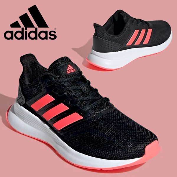 楽天市場 32 Off アディダス レディース スニーカー Adidas Falconrun K シューズ 靴 ブラック 黒 Eg2545 Fv9441 エレファント靴店