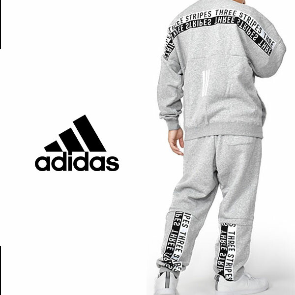 人気商品は スウェット トレーナー 送料無料 スウェット Ixg22 Ixg23 Off 秋新作 スポーツカジュアル スポーツウェア 上下組 セットアップ トレーナー スエット ジャージ 裏起毛 パンツ クルースウェット Wording Mhs M メンズ Adidas アディダス 上下セット