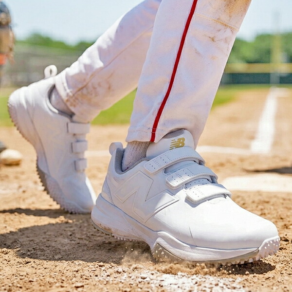 送料無料 スパイク ニューバランス 野球 ベースボール 4E ワイド 幅広 2E 3本ベルクロ New Balance FuelCell 1000 Turf V1 フューエルセル 1000 ターフ V1 シューズ 靴 ホワイト 白 M10008G44E M10008G42E 2026春夏新作|エレファント靴店
