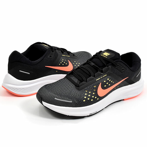 楽天市場 送料無料 厚底 ランニングシューズ ナイキ Nike メンズ エア ズーム ストラクチャー 23 ランニング ジョギング マラソン 運動靴 靴 シューズ トレーニング Air Zoom Structure グレー 灰 Cz67 あす楽対応 エレファント靴店